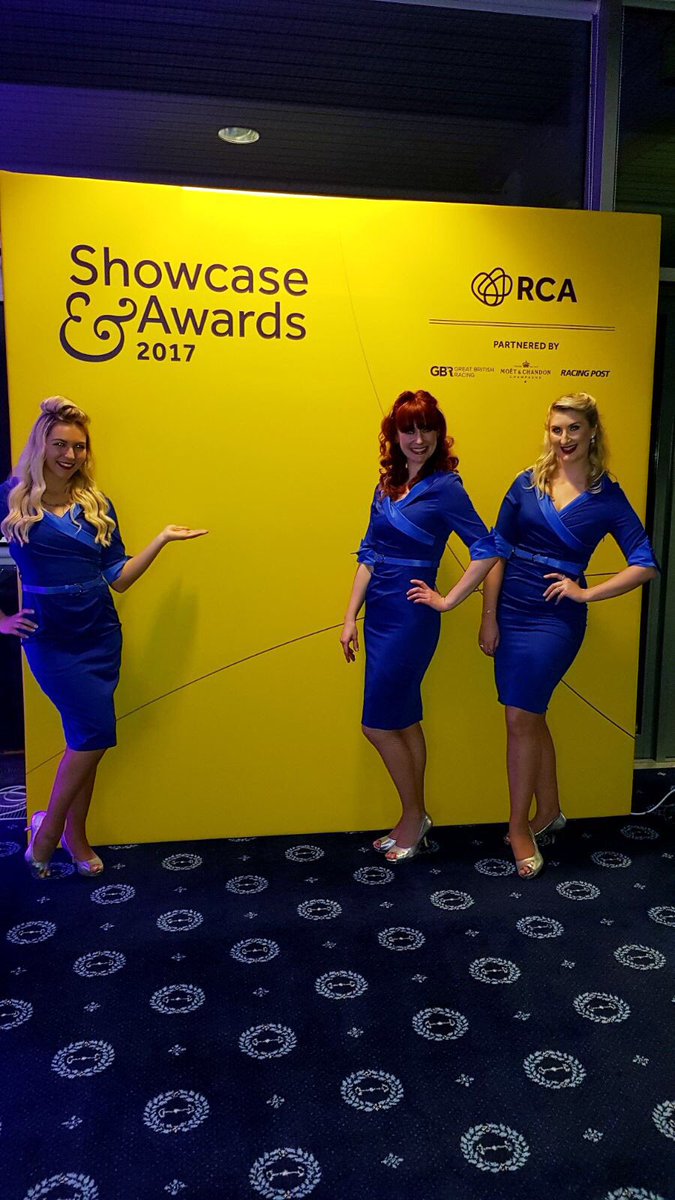 TheCandyGirlsUK's tweet photo. Take 1 - TCG at awards do @NewburyRacing adding a sprinkle of sugar to proceedings #postmodern #champagne #singing https://t.co/0BRAvTNbAT