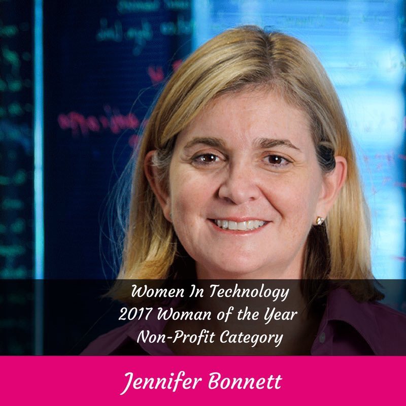 So excited for Woman of the Year in the Non-Profit Category - Jennifer Bonnett! #WITAwards2017