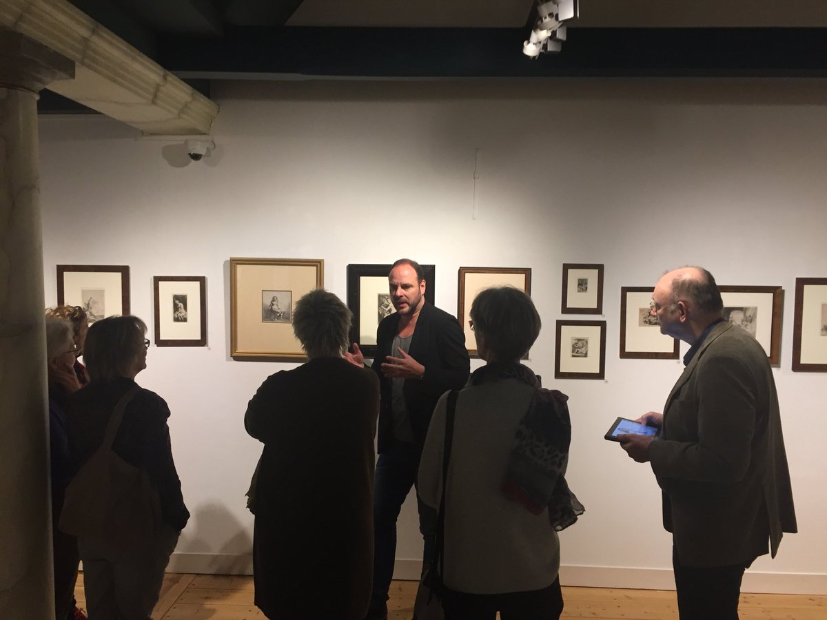 En ter afsluiting nog een hele fijne rondleiding van docent Barry Heinrichs! #Rembrandtinzwartwit