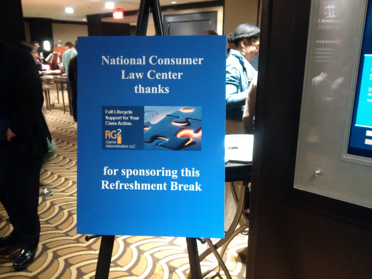 RG2Claims's tweet photo. Happy to be sponsoring the break before Sen. Warren's speech at the #NclCRLC https://t.co/7EQvUZldVn