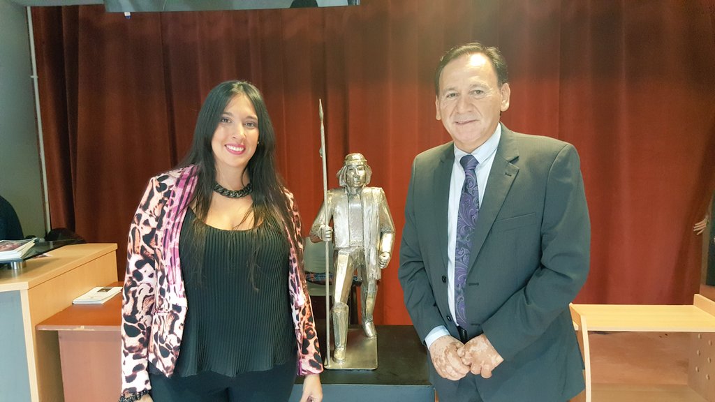 Felices con Pato en la entrega de Diplomas a los candidatos electos ✌