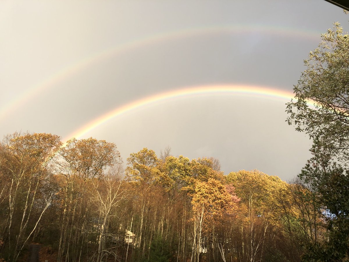 Double-rainbow in #burlingtonct