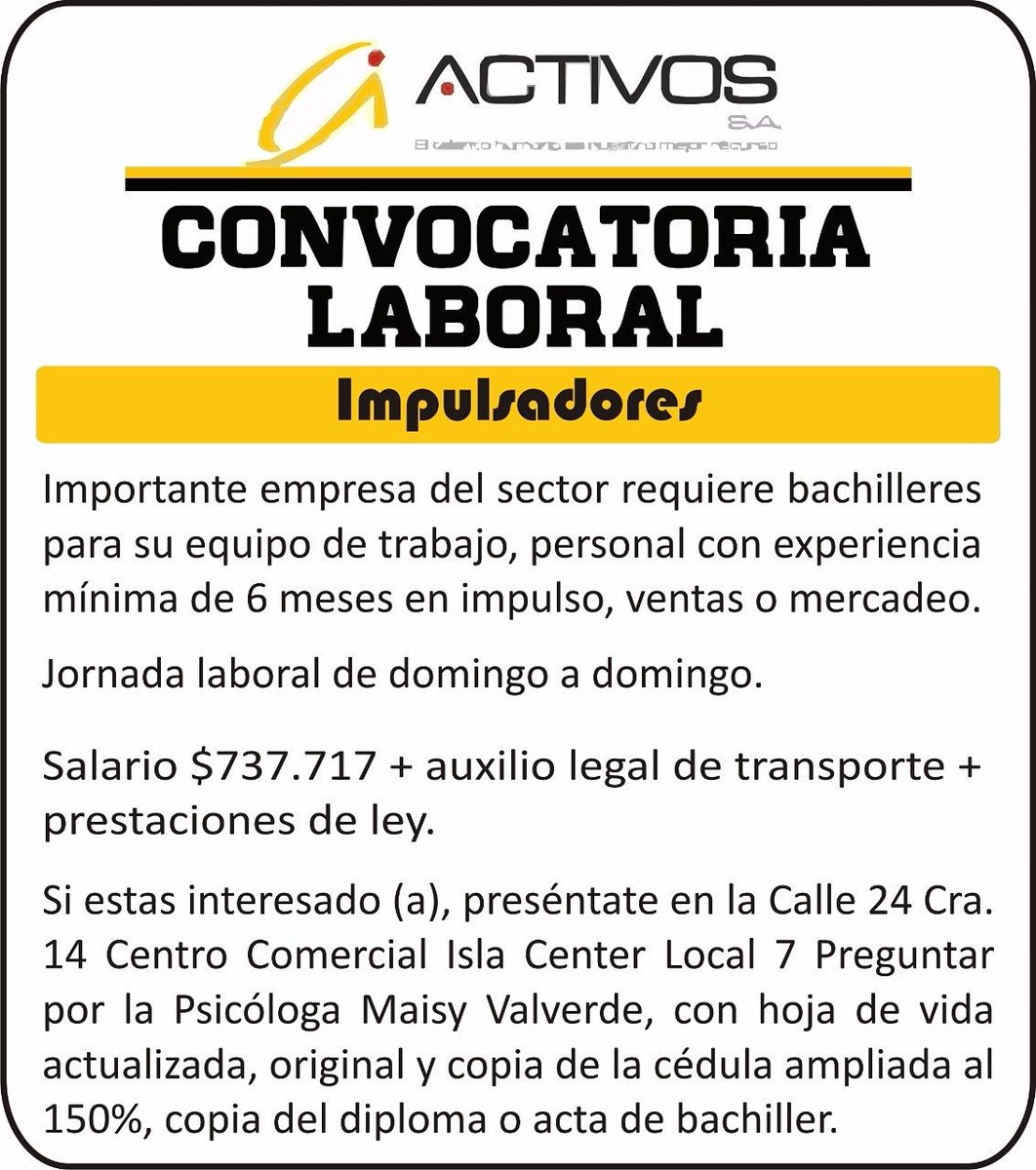 RioNoticiasCo's tweet photo. Atención| Oferta laboral, leer las instrucciones en la imagen, y si usted aplica lleve su hoja de vida. https://t.co/GMox3bgPcD