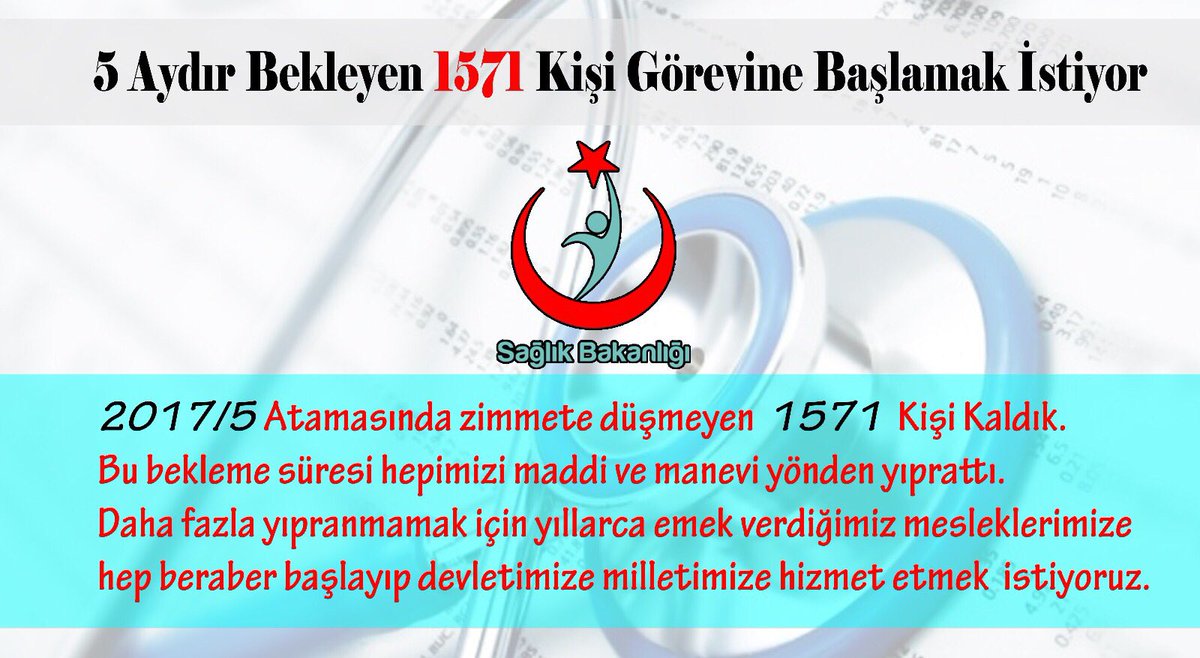mbaz721's tweet photo. 23 hazirandan beri atanan 12500 saglikcidan 1571 hala iş başı yapamadı.Oylece bekliyorlar. @RT_Erdogan @Dr_Demircan @drvural_kavuncu @ahmet__yurdakul @ceyhunirgil @celilgocer @AliPulcu @mkacar06 @nursel2023  @HusnuyeErdogan @ceyhunirgil  @YakupAkkayaCHP
#1571SağlıkçıKasımdaGöreve https://t.co/rs6cTY52Ob