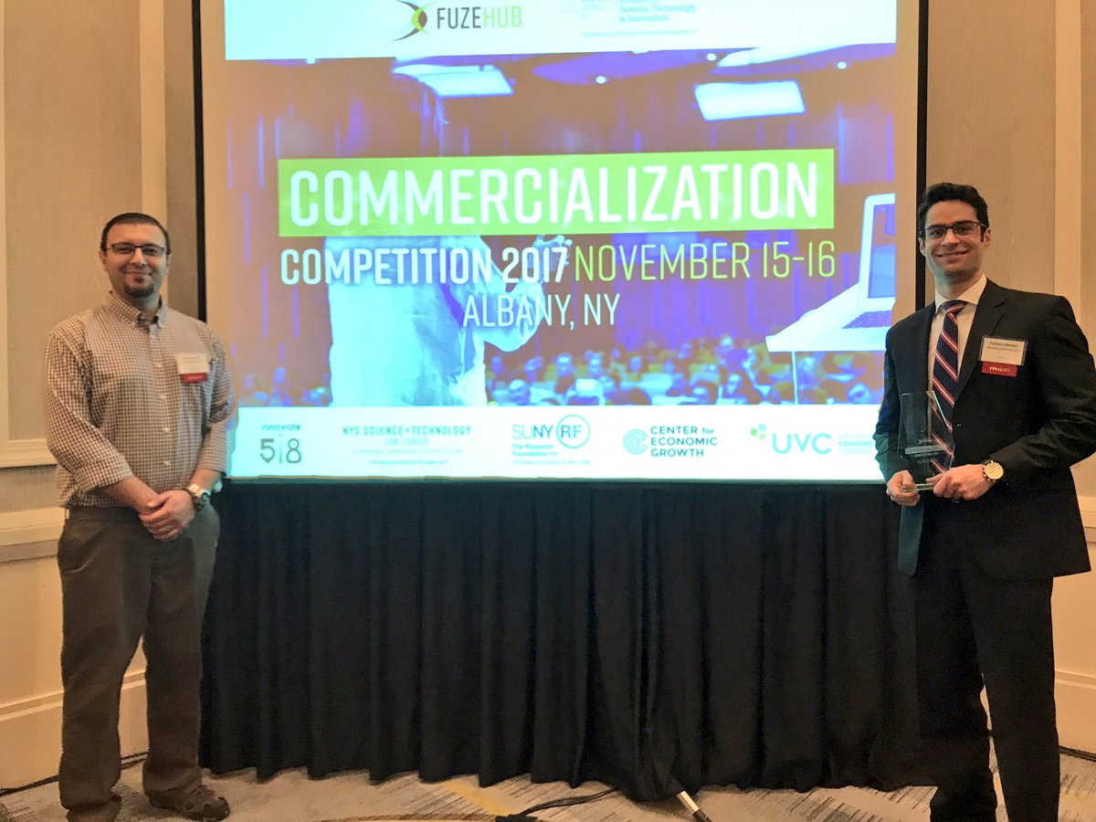 NEXUSNY's tweet photo. BAM! #NanoHydroChem's Founder / CEO @rohaniparham wins $50,000 in #FUZEHUBCC2017 Commercialization Competition! Congratulations!! https://t.co/MXAZxst9Rf