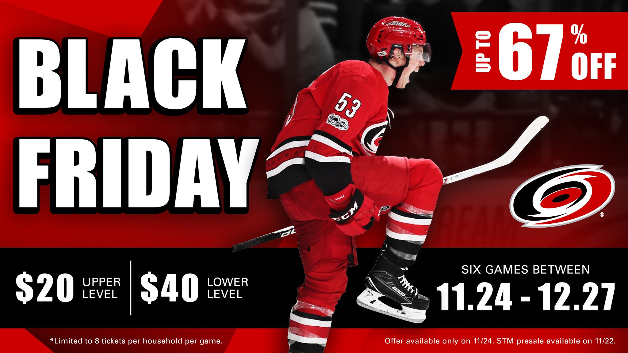 Carolina Hurricanes on Twitter "This BlackFriday, take advantage of