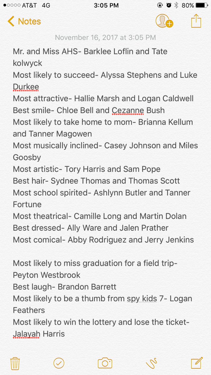ArlingtonHS2018's tweet photo. Congrats to all the 2018 senior superlative winners!! https://t.co/CVp9HtxWfj