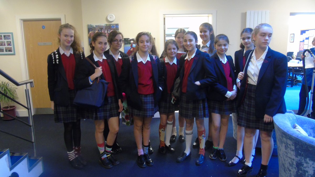 MaddockQAS's tweet photo. The girls have been wearing odd socks today in support of Anti-Bullying week. Celebrating what makes us all different and all equal. @QASCaversham #AllDifferentAllEqual #AntiBullyingWeek https://t.co/3S84Mahcu6