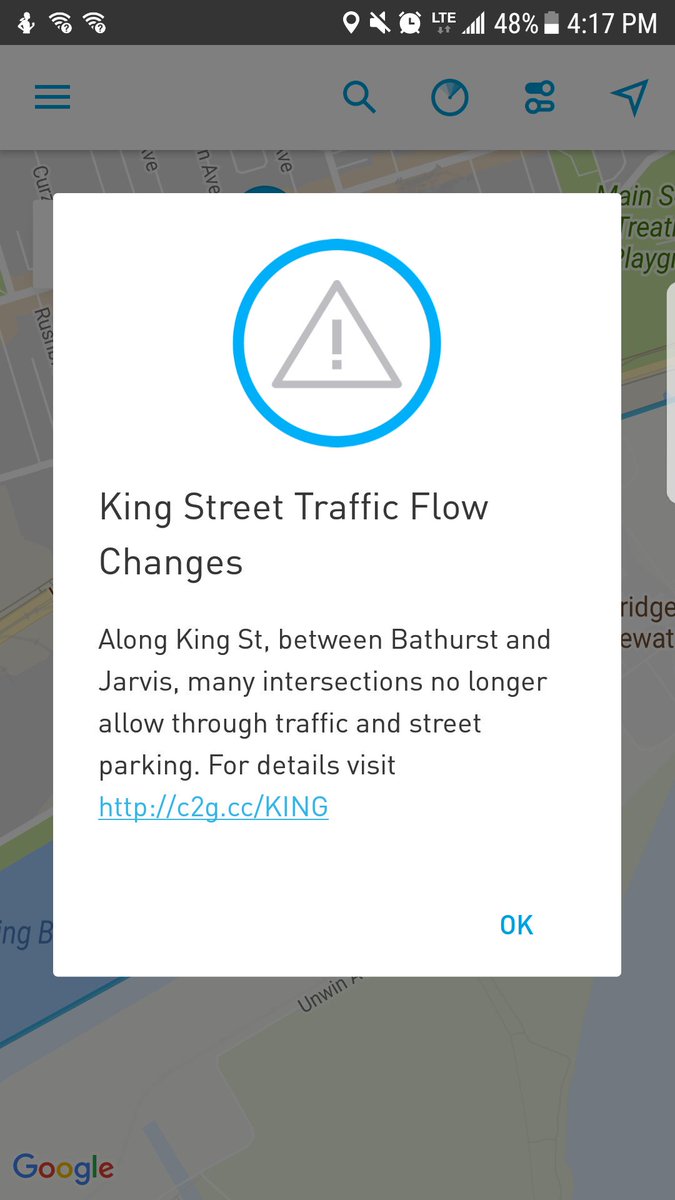 Well done <a href="/car2go/">Car 2on</a> ! Great reminder to help the #KingStreetPilot <a href="/TTCnotices/">TTC Service Alerts</a>