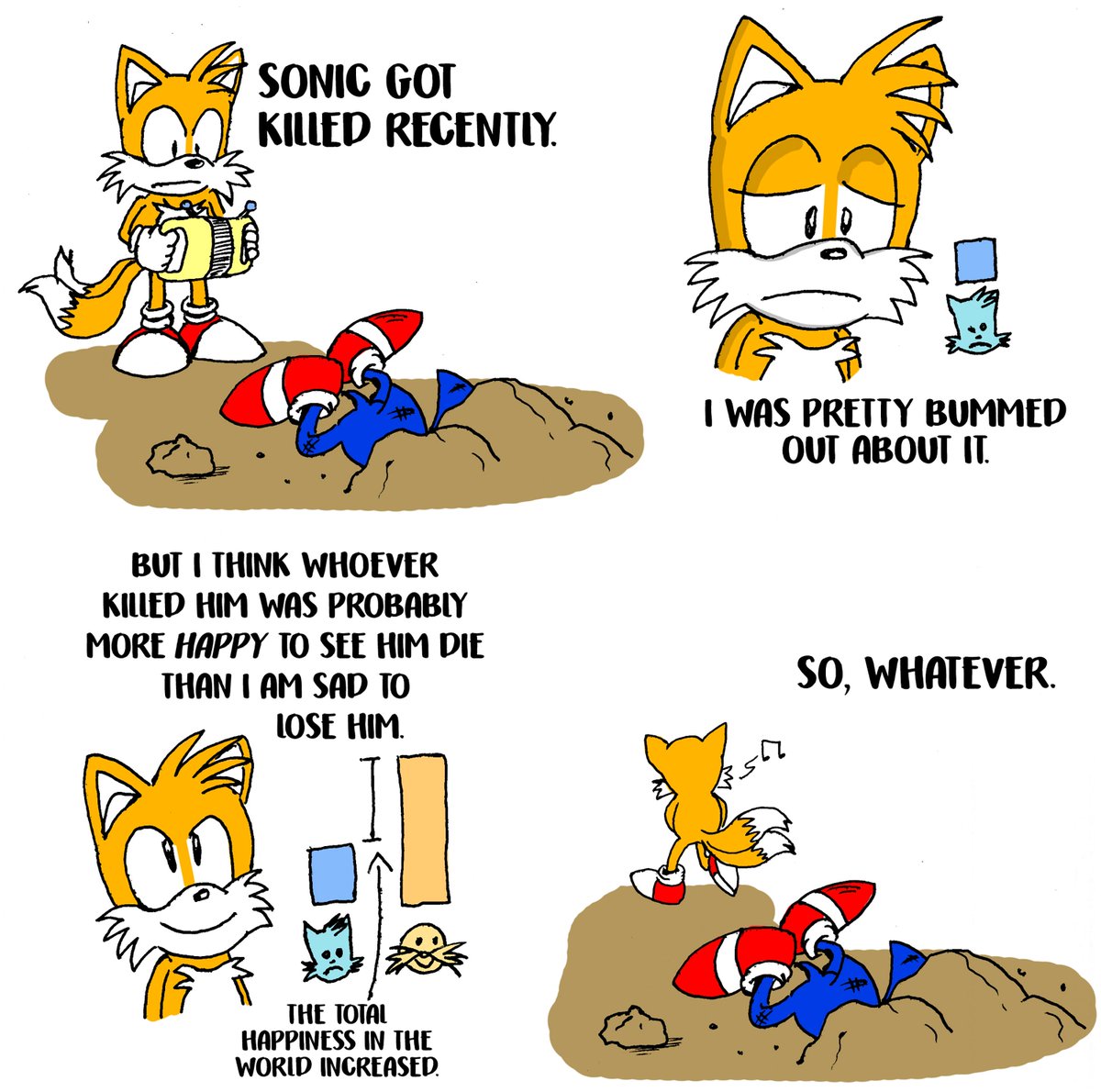 SEGAbits's tweet image. Sonic Got Killed Recently