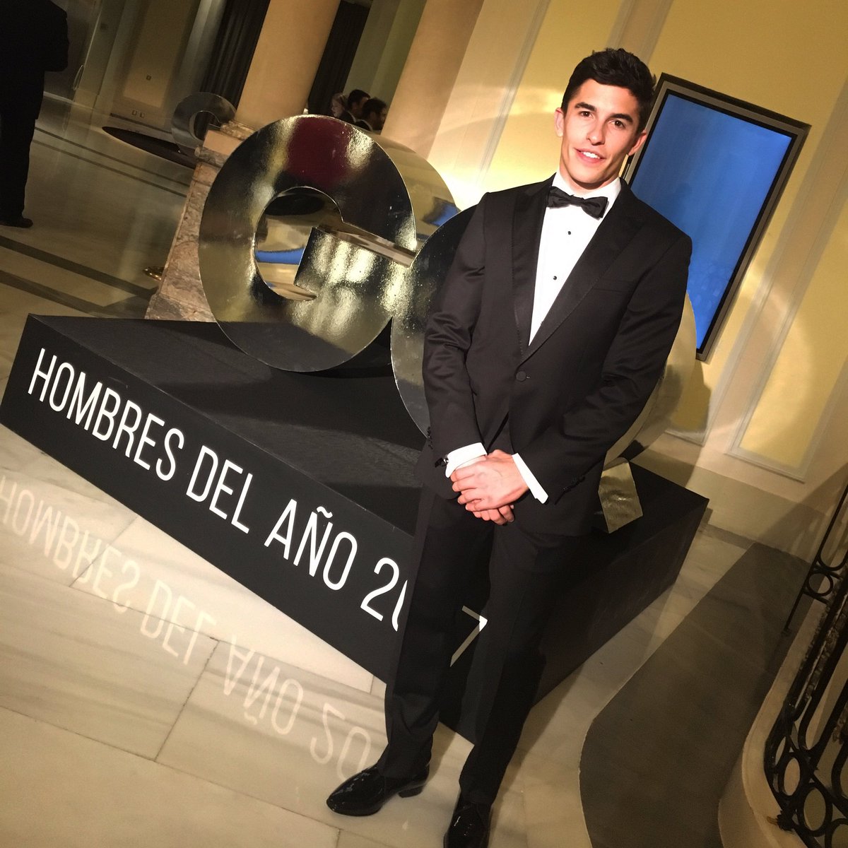 marcmarquez93's tweet photo. Gala GQ Hombres del año 2017 https://t.co/fMG2tgZ18s