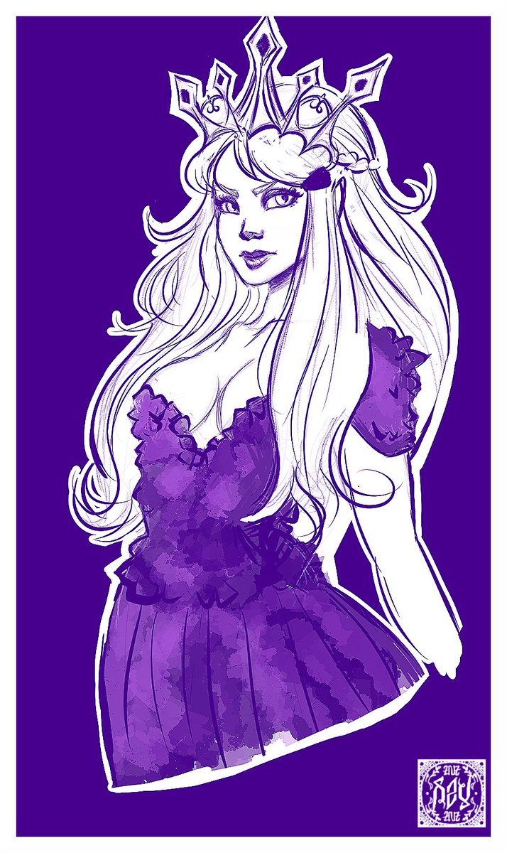 sevenlole's tweet photo. #huevember2017 #digivember #hanbok #Korea #princess #artchallenge https://t.co/d0eYSGdhFm