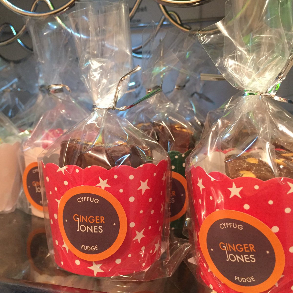 GingerJFudge's tweet photo. Fridge full of fudge ready for Brecon Artisan market Sunday #cyffug #gingerjonesfudge #ChristmasIsComing https://t.co/7sB9r9MGdw