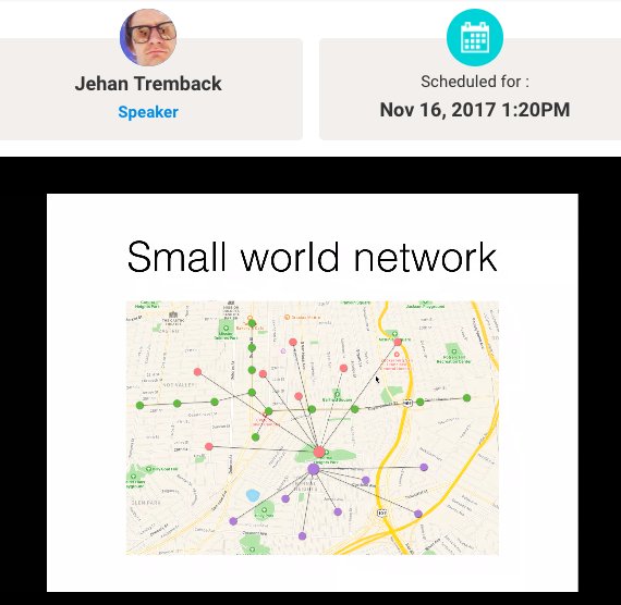 WithTheBest's tweet photo. .@Jtremback, Blockchain engineer, is live and presenting Incentivized Mesh Networks for #BlockchainWTB https://t.co/VqDSCwxW16