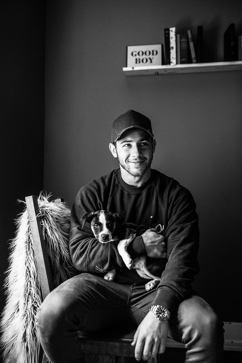 Puppies with the main dawg.