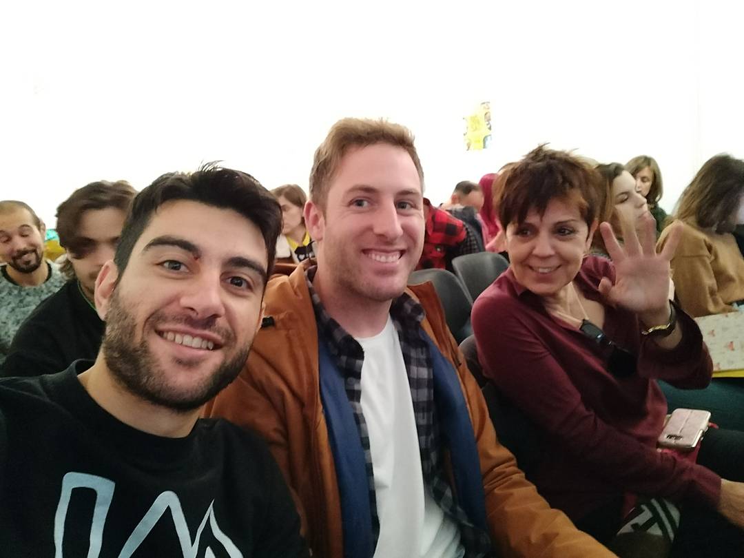 JESU_MEDINA's tweet photo. ¡Fantásticas las charlas de hoy en el #Ilustrasal (#Salamanca) con #bakea e @barrene8 (@pencil_ilustra)! ✏️😊
.
#Ilustración #Ilustradores #dibujo #Dibujantes #ilustrador #dibujante #Bakea #IbanBarrenetxea #JesuMedina https://t.co/jlzckHlJy0