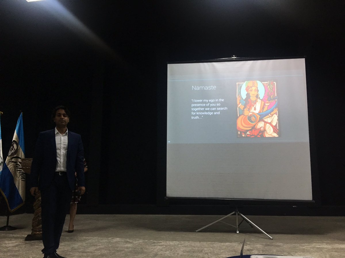 Namaste! #MOOCMaker <a href="/ugalileo_edu/">Universidad Galileo</a>