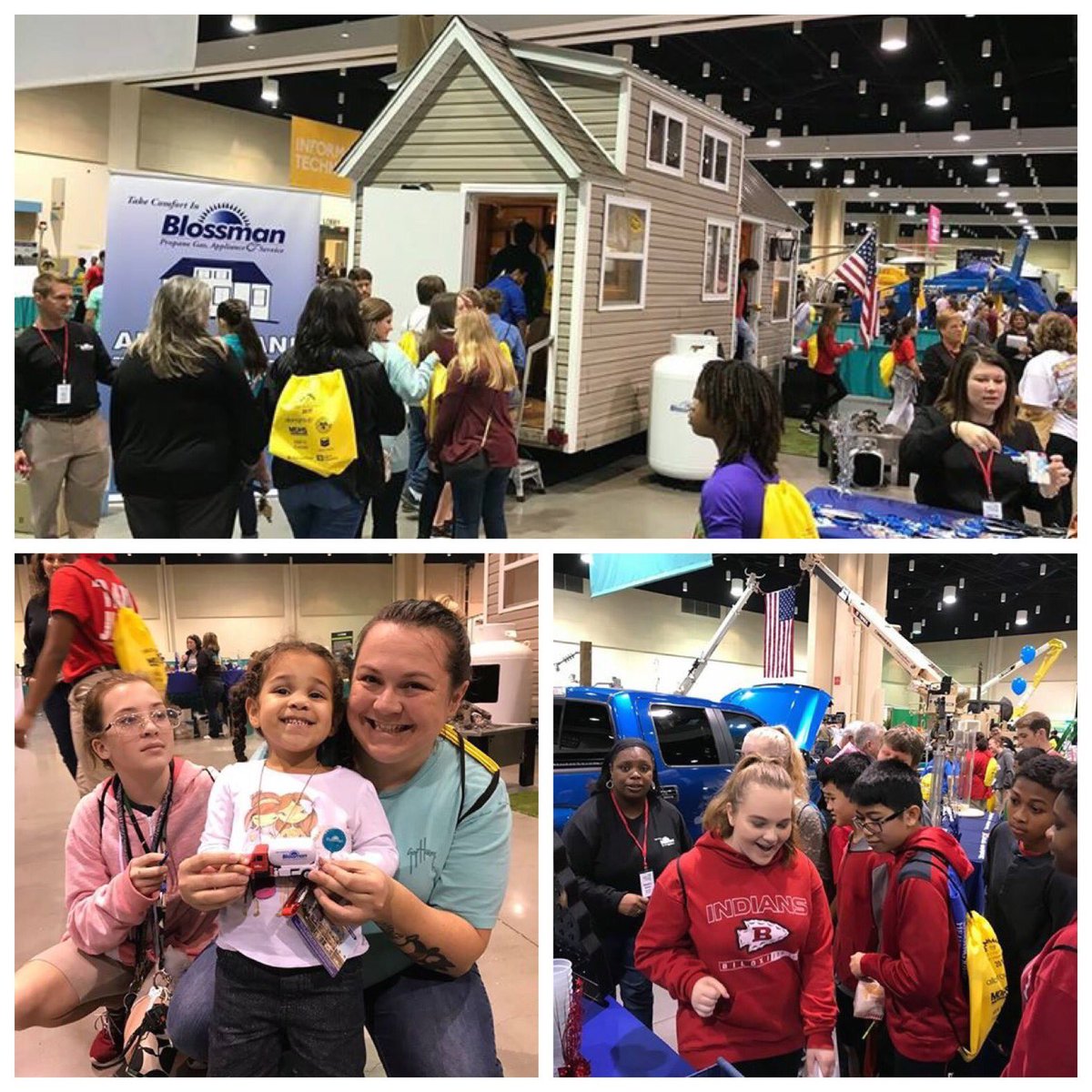 BlossmanGas's tweet photo. Day 2 of #Pathways2Possibilities! It's a great feeling when children are interested in future opportunities available to them. Plus, we are having so much fun! https://t.co/L14YuicS2E
