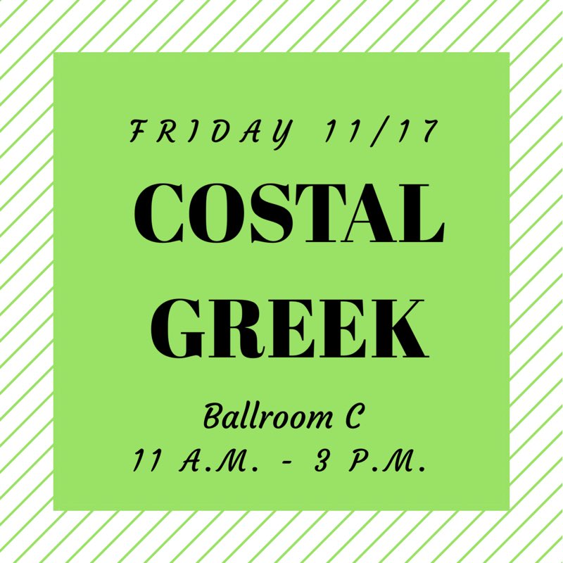 Make sure to go check out Costal Greek tomorrow! After so many items are sold, a percentage will go towards Circle of Sisterhood!