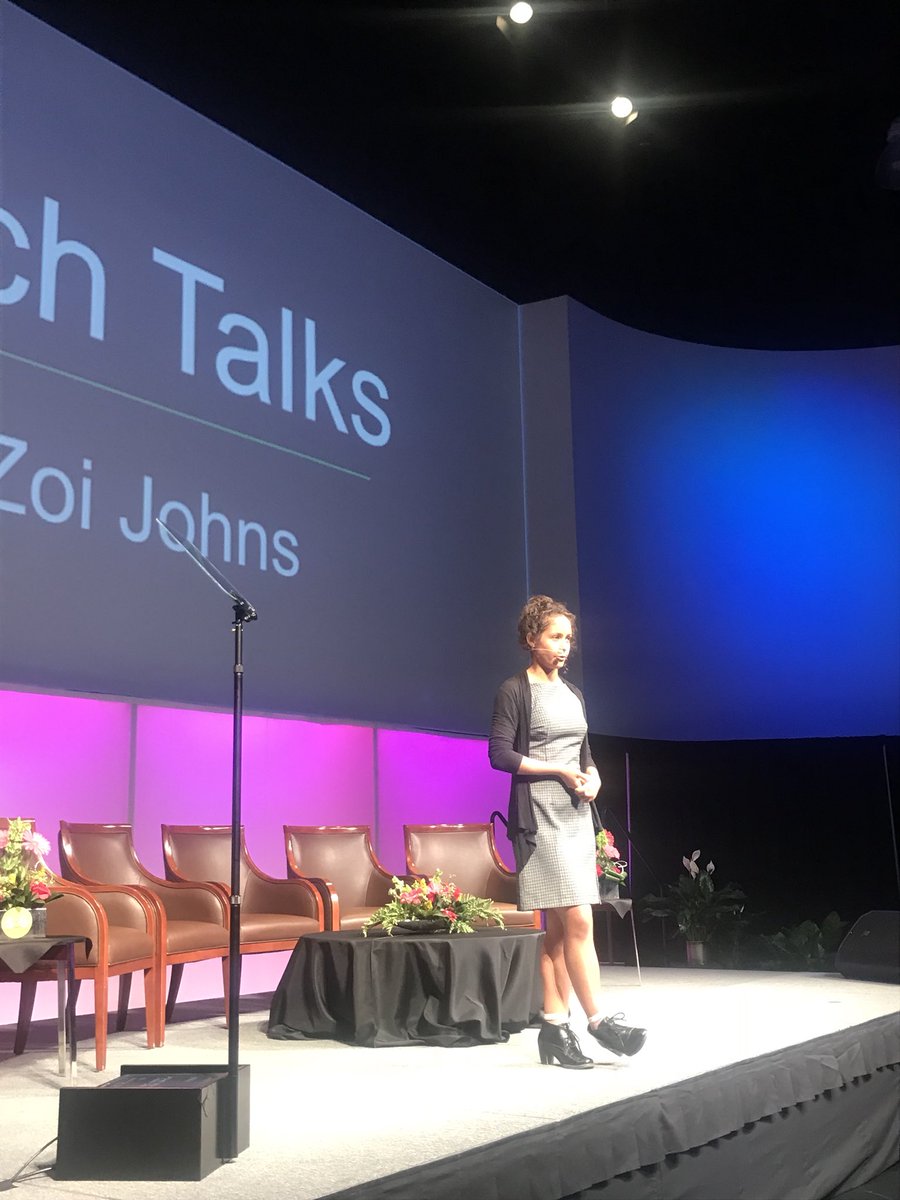 CynthCarp22's tweet photo. @WICTRM Zoi Johns inspires with her courageous story. “Nothing can outweigh passion.” #wictrm #TIO2017 https://t.co/xLk49rHw8d