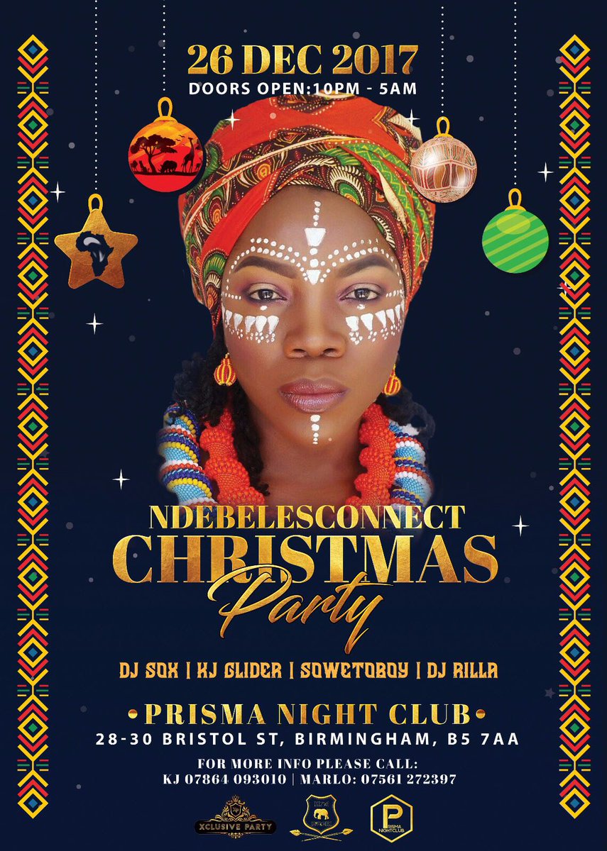 xclusive_ents's tweet photo. If you were there at the last @NdebelesConnect party you know how lit it was‼️ #NdebelesconnectChristmasParty 🎉🎄🎁....🚫🚨 EarlyBird tickets -#Boxingday £10 Standard Tikcets - £15 at the door 🚪 🙌🏾🎉 🎁🎊🎄 #Khisimusi #Ndebelesconnect https://t.co/ANzQUGFtRk