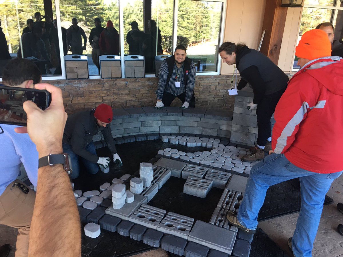 TechoCurtis's tweet image. Thanks to @SiteOneSupply for hosting two days of classes in Asheville, NC. We held a successful &quot;hands-on&quot; class with @techobloc products.