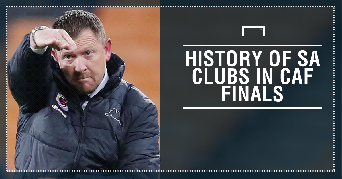 GOALcomSA's tweet photo. How have SA clubs fared in Caf finals over the years? Our feature as we build up to the #CCCFinal between @TPMazembe and @SuperSportFC https://t.co/bFjhAIxQLh https://t.co/kQTxnQACJH