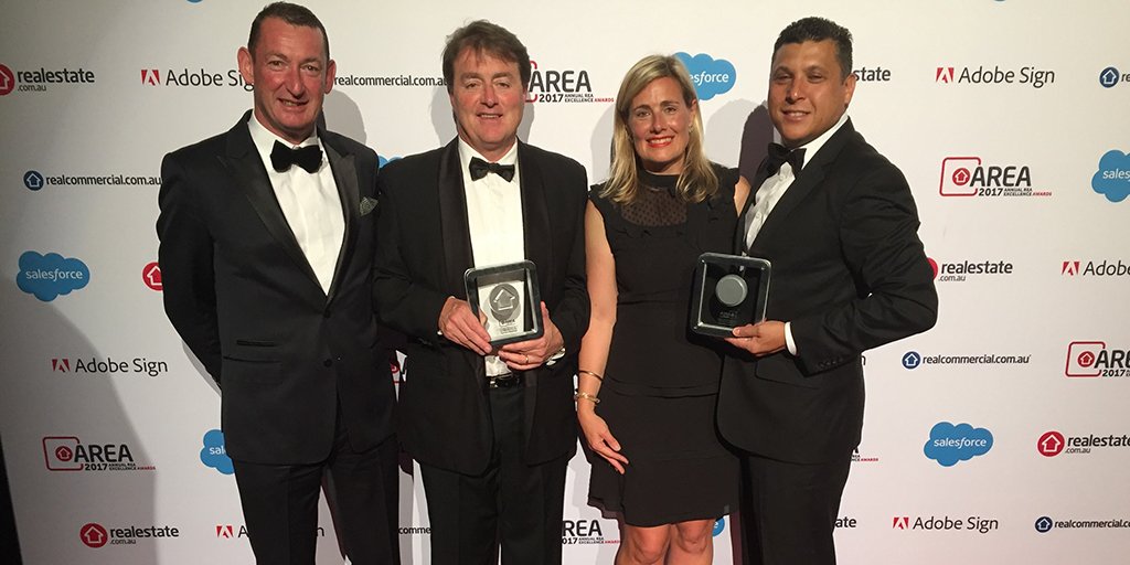 CushWakeAUNZ's tweet photo. WINNERS: Brand Campaign of the Year - Be What's Next, and Contribution to Community - Job Support, at the 2017 AREA Awards last night! #AREAS2017 https://t.co/5PoQsnmXg5