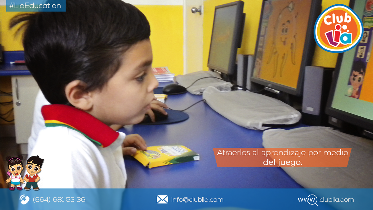 Clublia's tweet photo. Gracias a el portal de Club Lia nuestros niños desarrollan diferentes tipos de habilidades.
#ClubLia #EducacionDigital https://t.co/kIUMYQCjwt