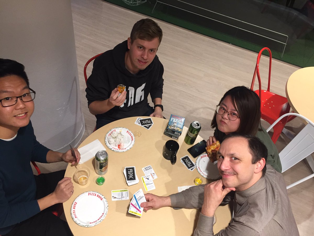 EventMobi's tweet photo. Who doesn't love playing board games at work? #EMThirstdays #MobiLife https://t.co/Yms4pzXikF
