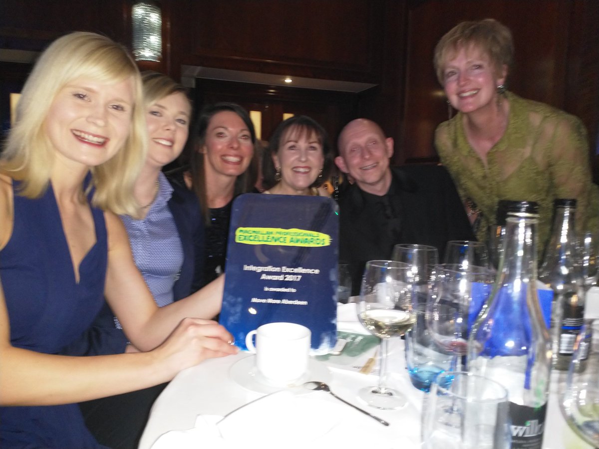Move More Aberdeen (@movemoreabdn) on Twitter photo We could not be more proud of winning the prestigious Macmillan Excellence Award for Integration Excellence @MacmillanScot <a href="/Sportaberdeen/">Sport Aberdeen</a> <a href="/NHSGrampian/">NHS Grampian</a> #MacProfs17 We could not be more proud of winning the prestigious Macmillan Excellence Award for Integration Excellence @MacmillanScot <a href="/Sportaberdeen/">Sport Aberdeen</a> <a href="/NHSGrampian/">NHS Grampian</a> #MacProfs17