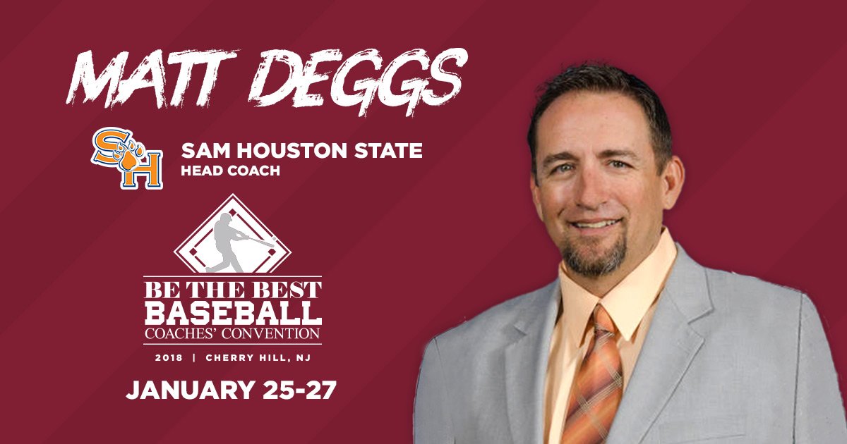 BeTheBestClinic's tweet photo. Culture counts. Check out @CoachDeggs28 of #SamHoustonBaseball @BeTheBestClinic. #SHSU #CollegeBaseball #BeTheBest https://t.co/IH0bO4FiJE https://t.co/GZkoB19NP4
