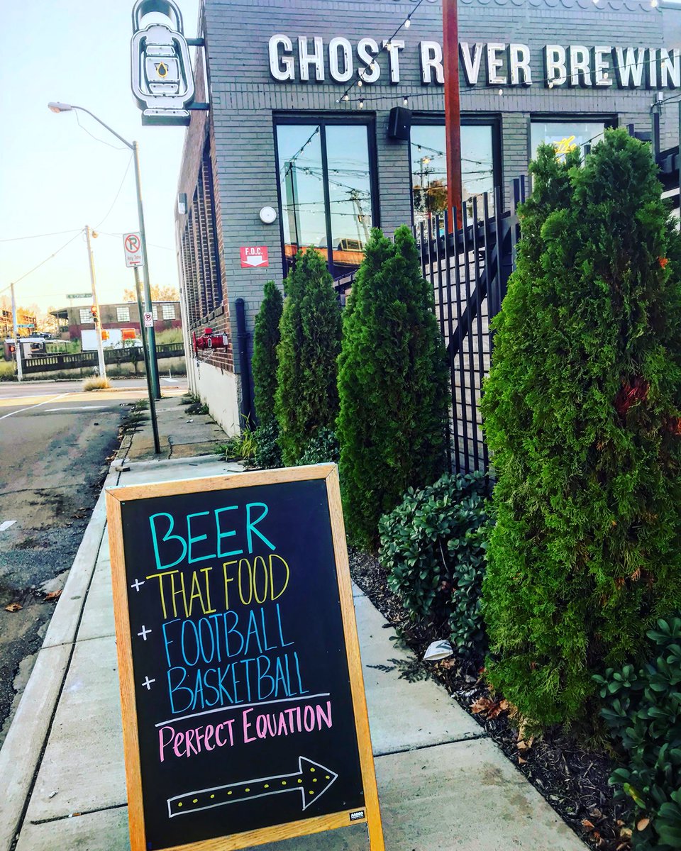 GhostRiverBrew's tweet photo. It’s a beautiful day for a beer. Pair that with some @soinumber9 tonight and you’ve got yourself the #perfectequation. 🍻#ThirstyThursday https://t.co/NaAMEwiKl2
