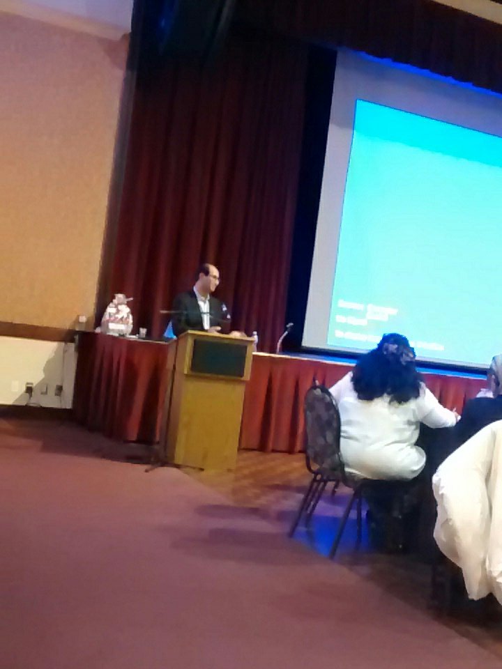 Reza Mazlum giving a preview of the recent changes to #TESL &amp; #OCELT @TESLOntario