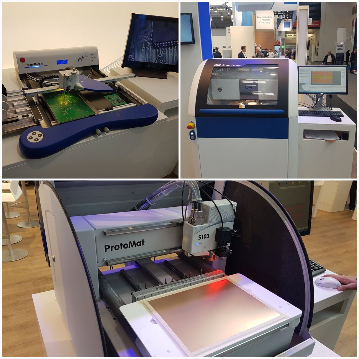 engtech007's tweet photo. Great to see all of the new innovations by @LPKF @productronica including #protolaser #protomat and #protoplace #prod17 https://t.co/FYnm3wbzR8