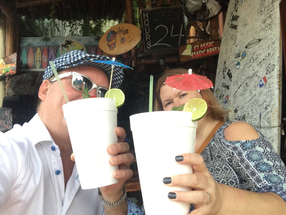 webtechman's tweet photo. @gracenote @RitzCarlton Mexico is Fun! We took surfboard lessons at @360SurfCancun, refueled with burritos at Surfin’ Burrito &amp; cooled down with their HUGE Mojitos https://t.co/fXPXBie3CL