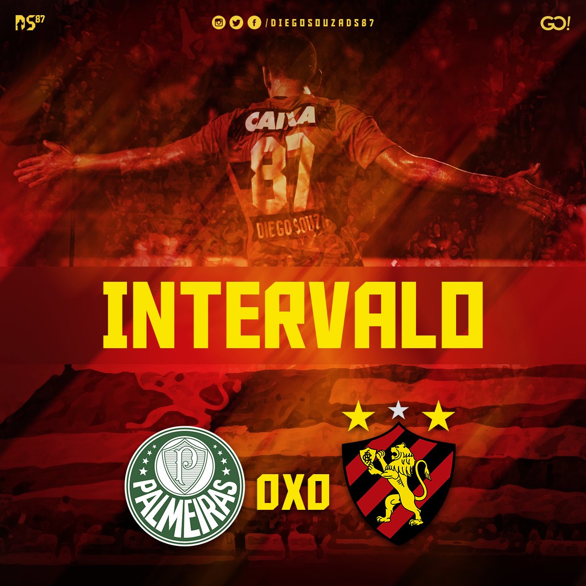 DiegoSouzaDS87's tweet photo. FIM DO PRIMEIRO TEMPO! ⏱

Por enquanto, empate sem gols. Vamos voltar com tudo na segunda etapa e garantir essa vitória, Leão! ⚫🔴 #EquipeDS87 https://t.co/9Y9xjRACtd