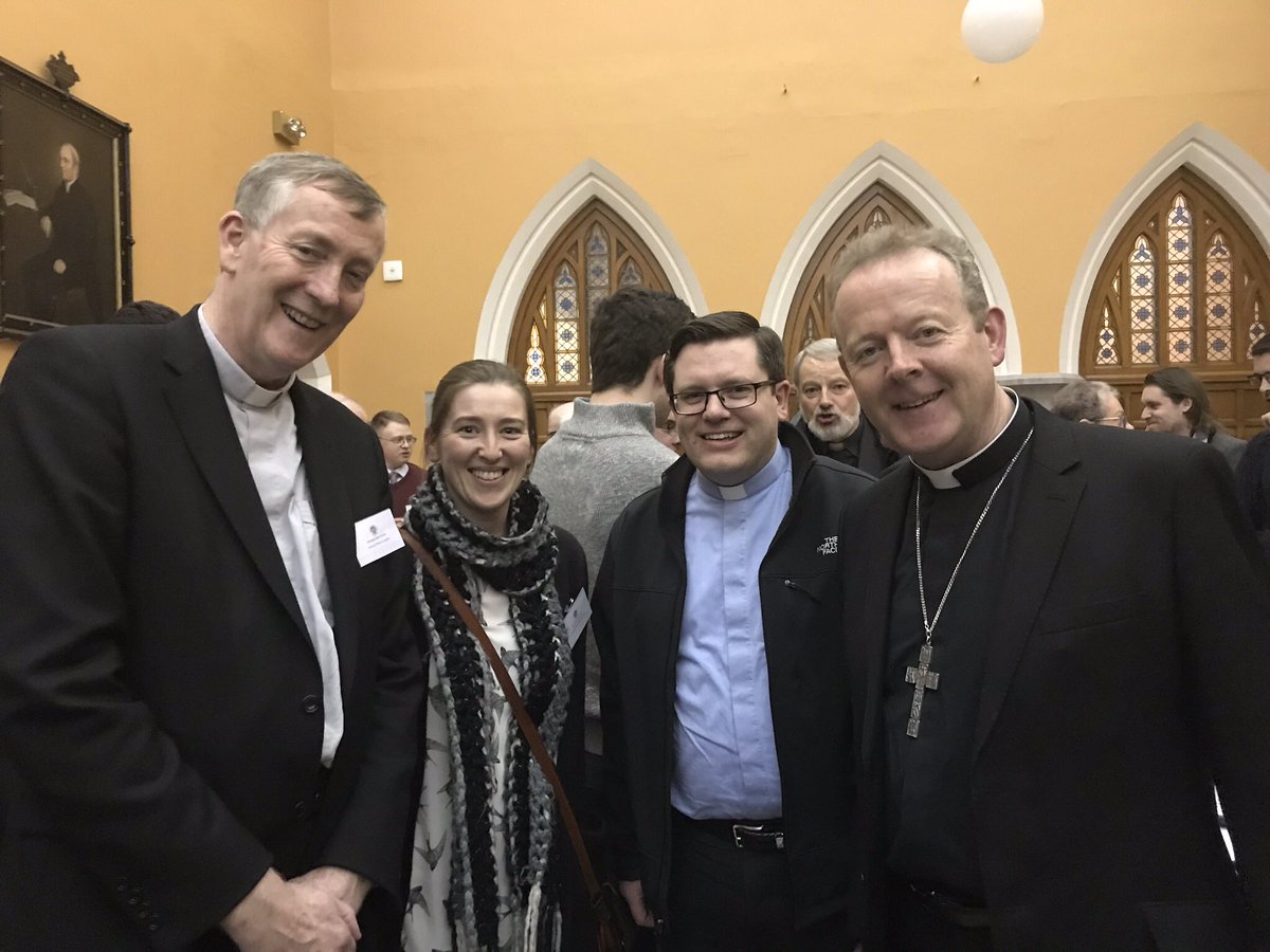 ArchbishopEamon's tweet photo. Honoured to give opening Address at International Symposium on #PriestlyFormation @StPatsMaynooth Wonderful insights from Archbishop Patron Wong @arzobispojorge @eamonnconway https://t.co/cAEMf7ztpt
