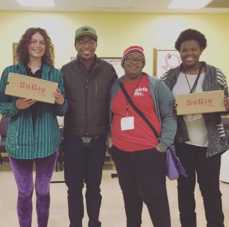 EdwardBogard's tweet photo. Thanks for having us @NCRMuseum @BRIDGESUSA 🙏 #ChangingTheWorldThroughAShoe @SoGiv 👟 https://t.co/0SdUiSlEA5