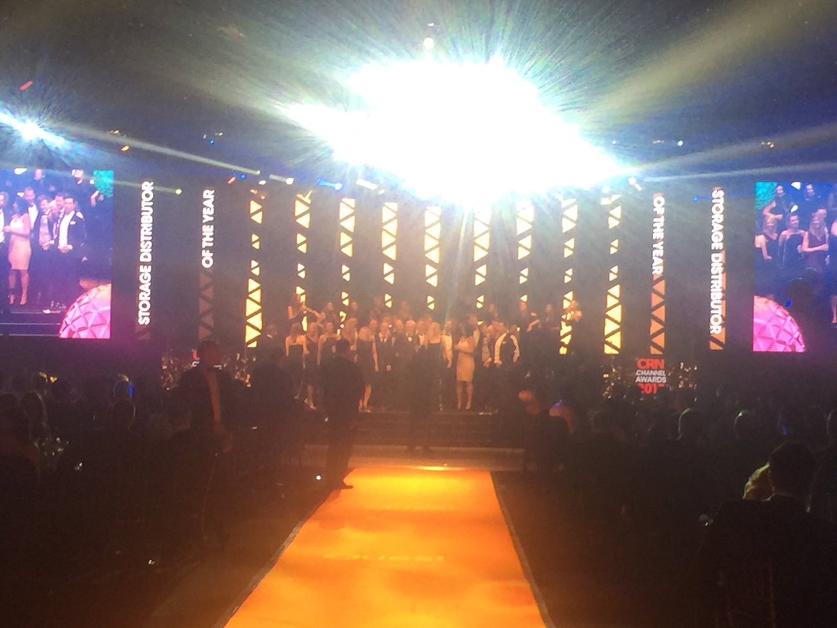 bookofstorage's tweet photo. Let me be the first to congratulate @CMSDistribution on winning the Storage Distributor of the year Award at the #CRNAwards https://t.co/bwVown0fe3