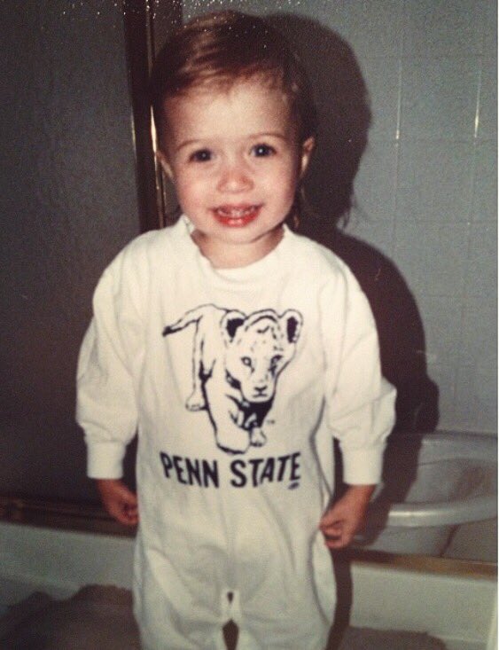 chloemazer_'s tweet photo. Always knew I was going to be a Nittany Lion but now... it's OFFICIAL!! 💙🤗 https://t.co/volbNypleH