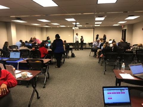 TheFabPSC's tweet photo. Headed our Georgia Apply to College Day at Georgia Cyber Academy with @GcaCounseling and it was a great turnout! #IApplied #CollegeBound https://t.co/THWZhGpDVp