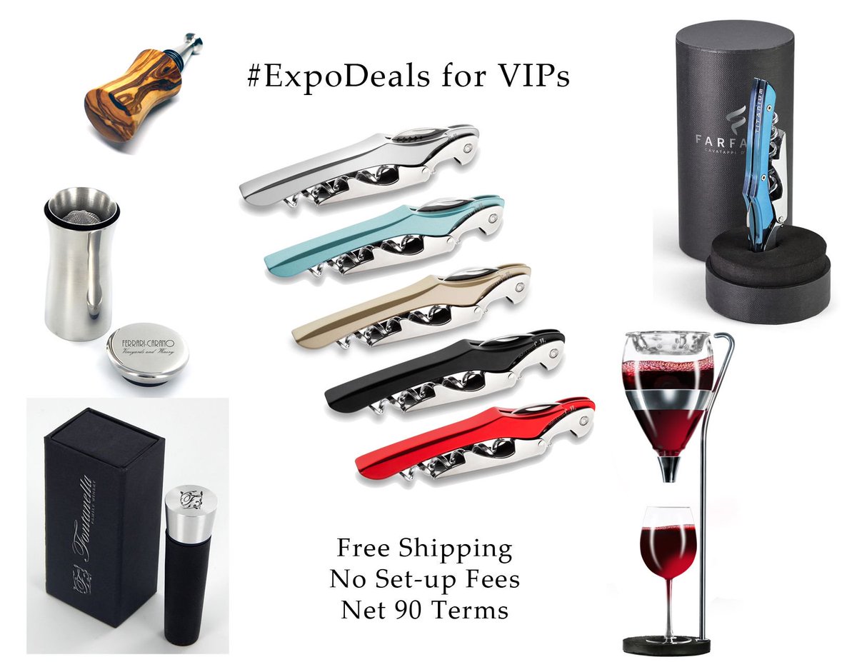 WINexpo's tweet photo. TopNest Designs #EXPODEAL is Net 90 Terms+ for VIP Gifts, stop by booth #129, 131 during #WINexpo for more information! https://t.co/biWZMlY7G5