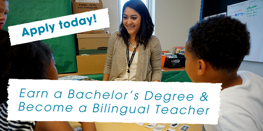 HighlineSchools's tweet photo. We're seeking applications for our Bilingual Teaching Fellows program. Work as a school instructional aide while earning a bachelor's degree &amp; teaching certificate. https://t.co/6Mq3DAY6Mx https://t.co/OZK9C3SF4p