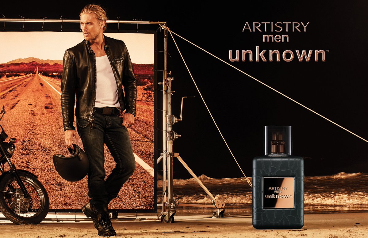 SelectWrld's tweet image. .@SelectWrld x @ArtistryUS for Artistry Men Unknown™ feat. @Chrstphr_Msn [@Wilhelmina] #prestige #men #fragrance