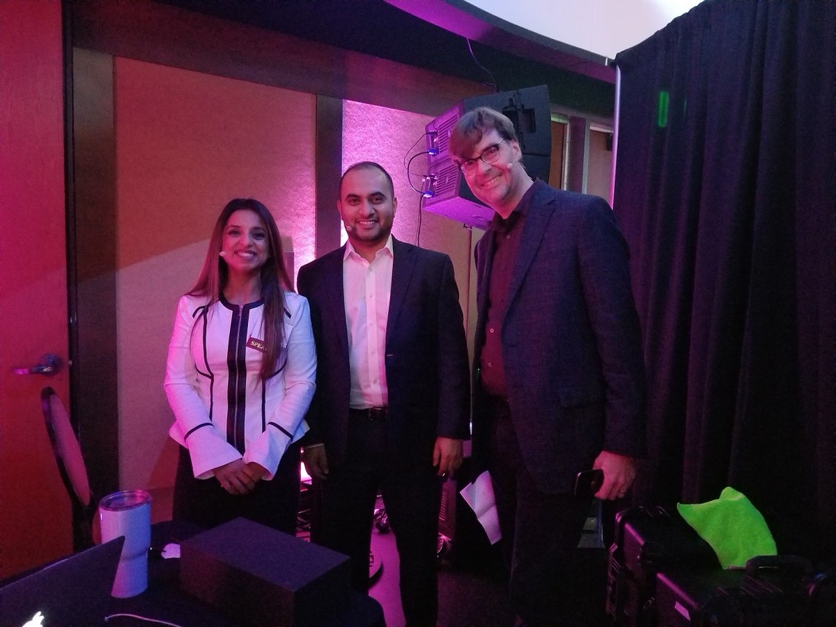 adnanmasood's tweet photo. WICT - Panel: Show and Tech - Backstage with the fellow speakers https://t.co/i0zpXH3msZ Maria Rothschild, @kippsoftware Kipp, Engineer & Cloud Software Architect & Gurpreet Kaur - #WICTRM #WICTRMTIO #TIO2017 #womenintech #womenleaders @BeckJessa @USTGlobal @WICTRM https://t.co/Fk64p2UPdJ