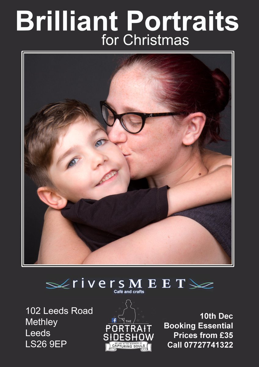 PopUpSideshow's tweet image. #Presents for #Christmas? Book a portrait sitting with us. #Leeds #LeedsHour