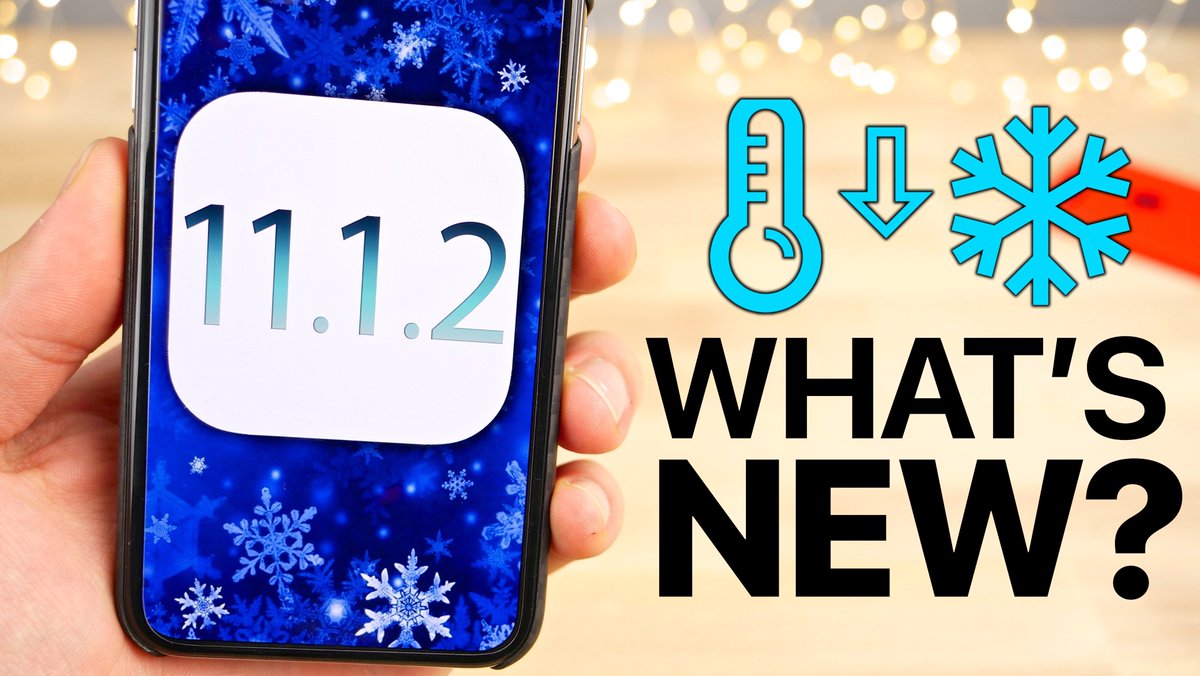 EveryApplePro's tweet photo. iOS 11.1.2 Fixes Annoying iPhone X Bugs. https://t.co/bxVxuh4dLu https://t.co/lVSrKZFIUf