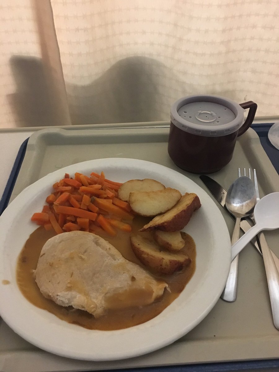 cdrusty8's tweet photo. You know, you really have to work hard to make food taste this bad. It’s actually quite a skill. #hospitalfood #timetofast https://t.co/UNmywJxEMp