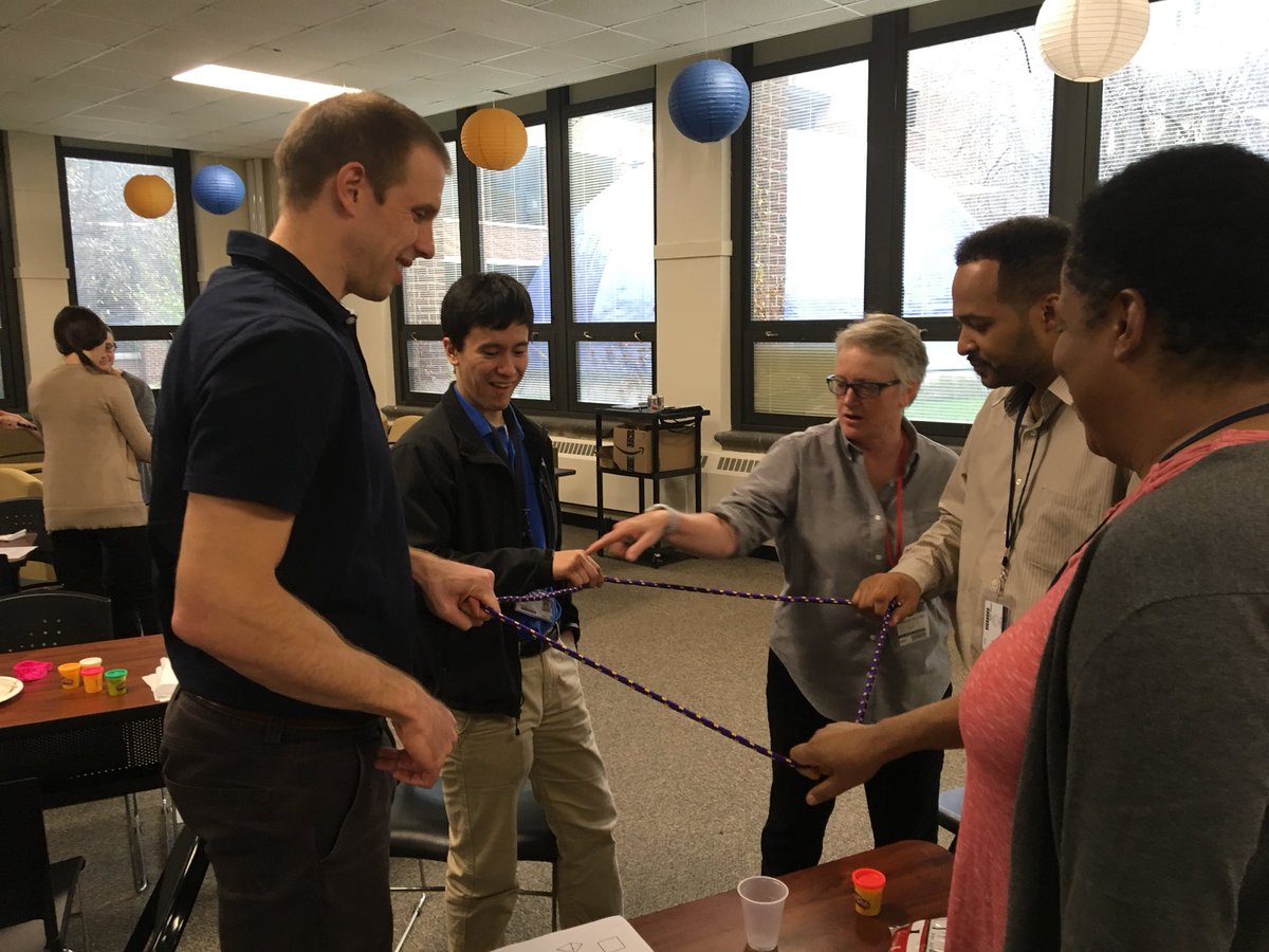 ETHSMathematics's tweet photo. Cathy Williams, Co-Founder and Executive Director of youcubed, working with the ETHS Math, CTE and Special Ed departments. What an amazing day! https://t.co/boeTrDmGHG